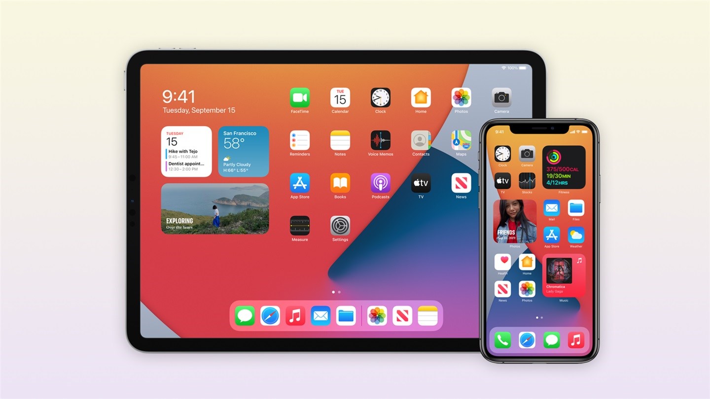 秒变 Iphone 12 苹果ios 14 Ipados 14 内置原生壁纸下载 微比恩